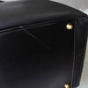 Dunhill Leather 2-Way Boston Bag in Black