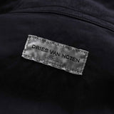 ドリス ヴァン ノッテン コットン / ナイロン 長袖シャツ ブラック