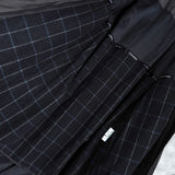 イヴサンローラン ヴィンテージ YSLロゴ ステンカラーコート ダークグレー