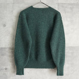 ポロ ラルフローレン スモールポニーロゴ ウール ニット グリーン