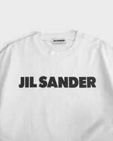 ジルサンダー ロゴ Tシャツ ホワイト メンズ