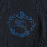 バーバリー ヴィンテージ ホースロゴ ニット グリーン系