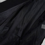 ジバンシィ 4Gロゴ カシミヤ ステンカラーコート ブラック