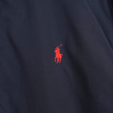 Polo Ralph Lauren logo embroidered nylon jacket blouson navy