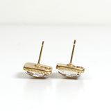 シャネル ココマーク ビジュー スクエア ピアス GP