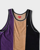 シュプリーム  Velour Tank Top ベロア タンクトップ マルチカラー メンズ