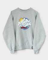 メゾン キツネ プリント スウェット グレー M メンズ レディース