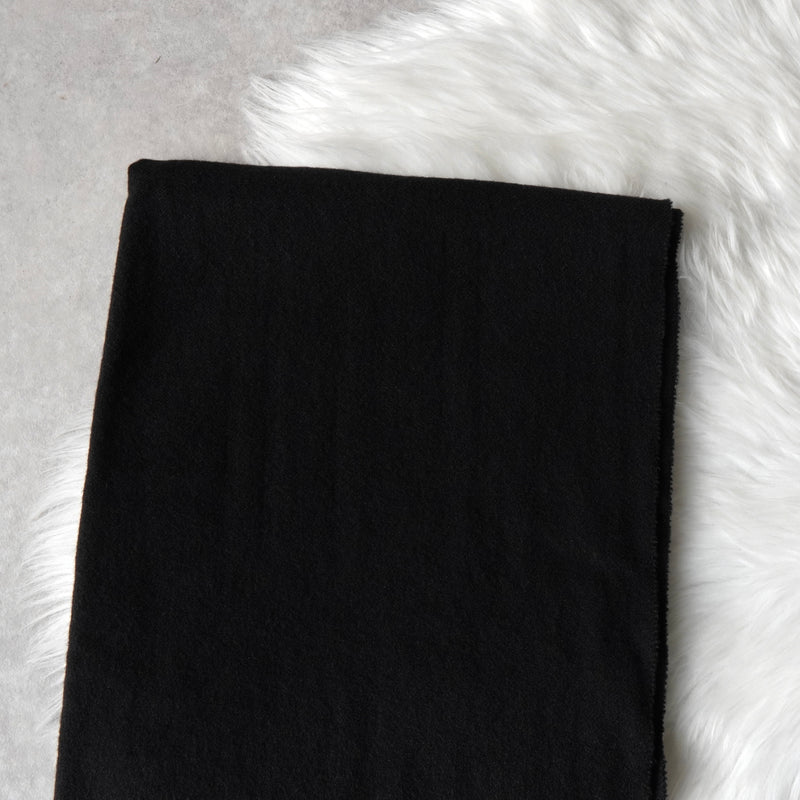 アクネ ストゥディオズ ロゴ ウール ストール マフラー ブラック