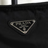 プラダ トライアングルロゴ テスート ポコノ ナイロン ショルダーバッグ ブラック