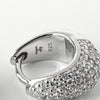 トムウッド Ice Huggies Pave フープ ピアス シルバー 925 未使用品