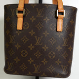 ルイ・ヴィトン モノグラム ヴァヴァンPM レザー ハンドバッグ トートバッグ ブラウン M51172