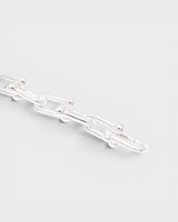 ティファニー ハードウェア ラージ リンク ブレスレット XLサイズ / 16コマ シルバー925 メンズ