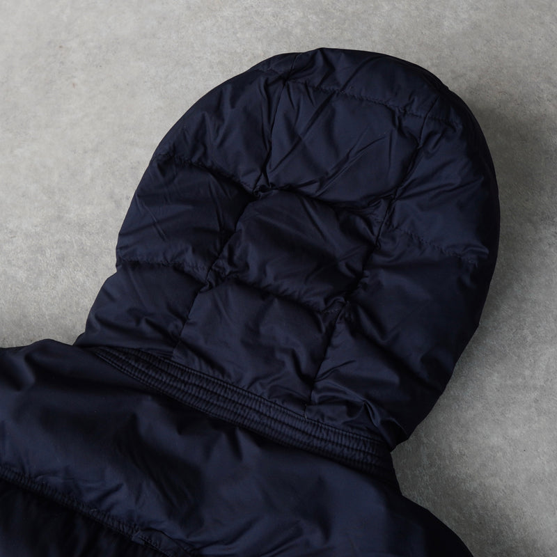 ポロ ラルフローレン ロゴプレート ダウンジャケット ネイビー