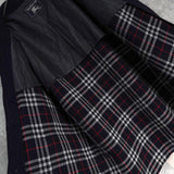 バーバリー ヴィンテージ カシミヤ混紡 ウールコート ブラック