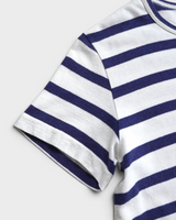 トリコ コム デ ギャルソン Tシャツ  ホワイト ネイビー M レディース
