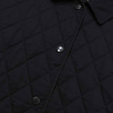 バーバリー ロンドン ノバチェック裏地 キルティングジャケット レディース ブラック