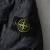 ストーンアイランド コンパスバッジ ムソラゴマータ フーデッドジャケット ブラック メンズ