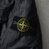 ストーンアイランド コンパスバッジ ムソラゴマータ フーデッドジャケット ブラック メンズ