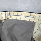 イヴ サンローラン ヴィンテージ ストライプ柄 シングル テーラードジャケット ツータック スラックス セットアップ ネイビー メンズ