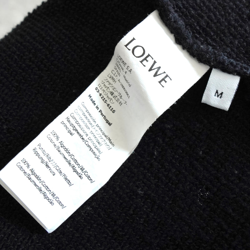 ロエベ アナグラム スウェット ブラック