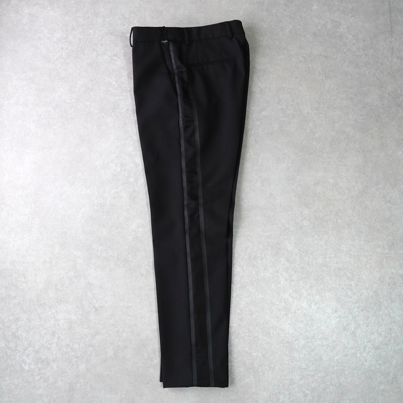 フェンディ ライン セットアップ スーツ メンズ ブラック / グレー