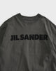 ジルサンダー ロゴ Tシャツ カーキ M レディース