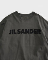 ジルサンダー ロゴ Tシャツ カーキ M レディース