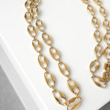 ジバンシィ ヴィンテージ チェーン ネックレス GP ゴールド