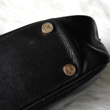 ロエベ アナグラム レザー ビジネスバッグ ハンドバッグ ブラック メンズ