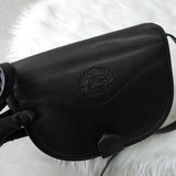 バーバリー ヴィンテージ ロゴ ショルダーバッグ ブラック