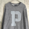 ポールスミス イニシャルロゴ スウェット グレー