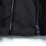 プラダ ロゴ ジップ ナイロン 長袖シャツ シャツジャケット ブラック