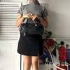 Anagram Leather Hand Bag