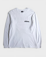 ステューシー 長袖Tシャツ ロンT ホワイト L メンズ