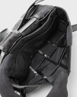 ボッテガ ヴェネタ カセット レザー ショルダーバッグ ブラック