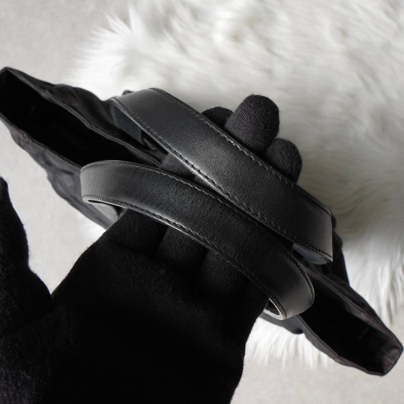 シャネル ニュートラベルライン GM トートバッグ ブラック 7桁6番台