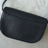 Christian Dior CD logo gold hardware leather shoulder bag navy
