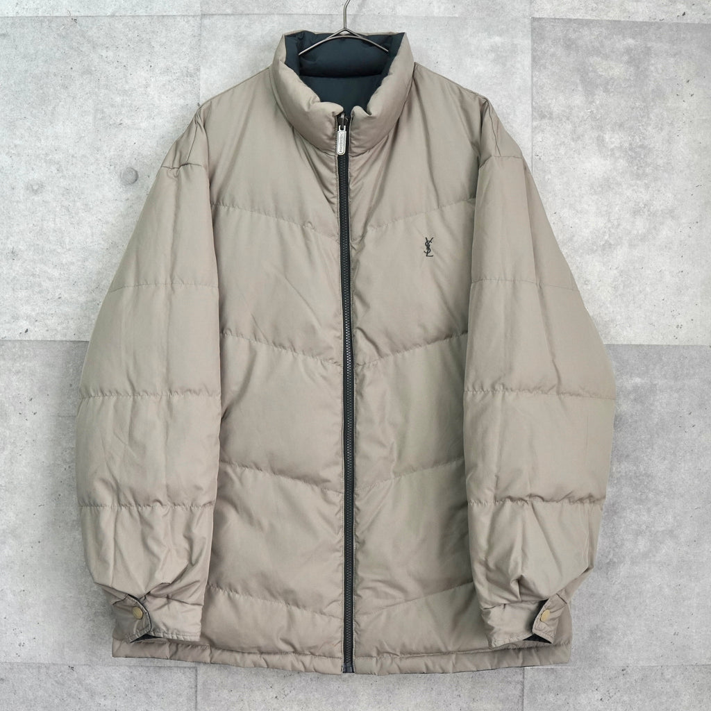 Yves Saint Laurent 黒ジャケット ベージュ襟 Yves Saint Laurent 黒ジャケット ベージュ襟 ウィメンズ コート