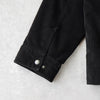 リーバイス SHERPA LINED TRUCKER JACKET コーデュロイ襟 ボアジャケット ブラック メンズ