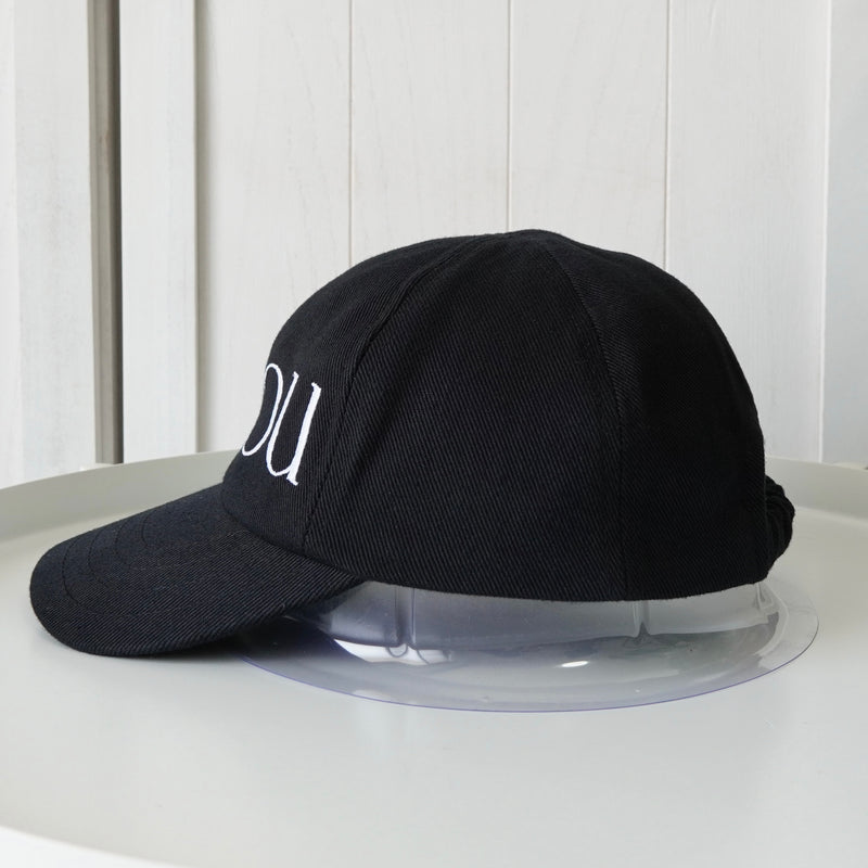 Patou Logo Cap Black