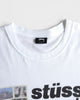 Italic Collage Longsleeve Tee ステューシー 長袖Tシャツ ロンT ホワイト L メンズ