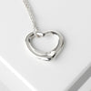 ティファニー オープンハート ネックレス シルバー925
