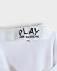プレイ コム デ ギャルソン Tシャツ ホワイト XL メンズ レディース
