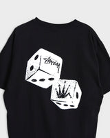 ステューシー ダイス Tシャツ ブラック メンズ