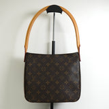 ルイ ヴィトン モノグラム ルーピングMM ワンショルダーバッグ ブラウン M51146