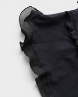 イザベル マラン エトワール メッシュ コンビ ブラウス ブラック 36 レディース