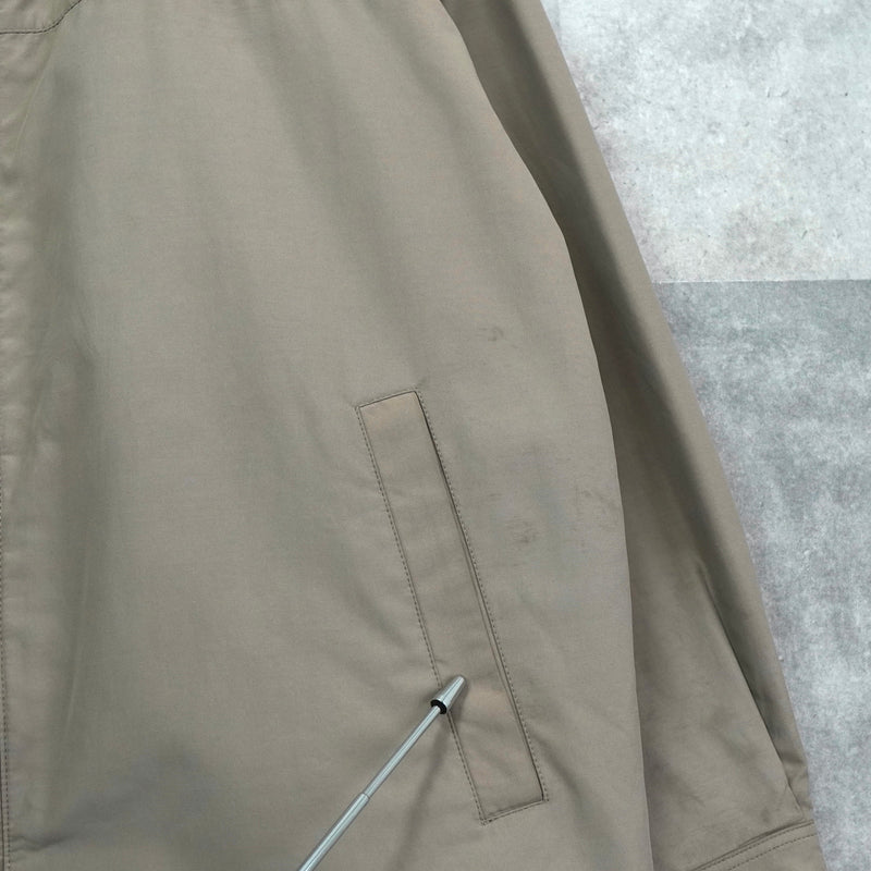 イヴ サンローラン ヴィンテージ YSLロゴ ブルゾン ジャケット ベージュ
