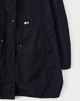 ANTHEMIS GIUBBOTTO ANTHEMIS JACKET モンクレール ナイロン ミドルコート ネイビー M レディース