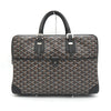 ゴヤール アンバサッドMM PVC/レザー ブリーフケース ビジネスバッグ ブラック メンズ