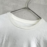 エムエムシックス メゾン マルジェラ 2018AW ロゴ コーディング Tシャツ メタリックシルバー